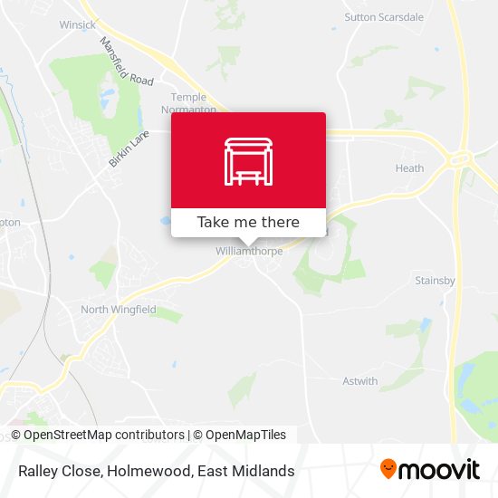 Ralley Close, Holmewood map