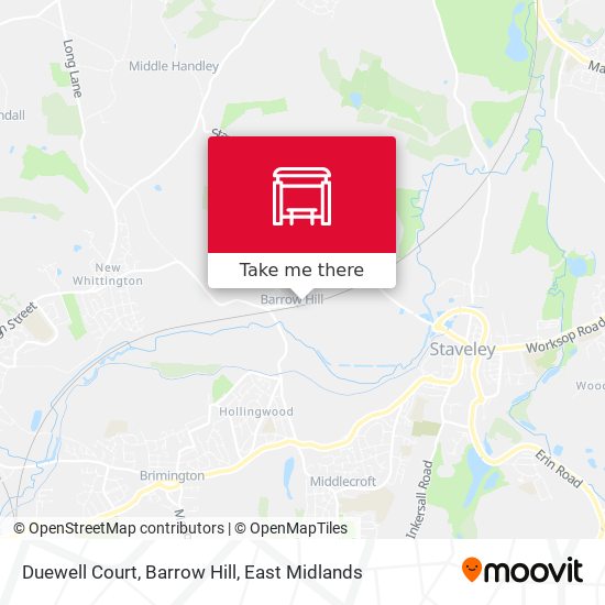 Duewell Court, Barrow Hill map