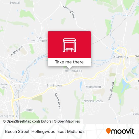 Beech Street, Hollingwood map