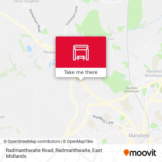 Radmanthwaite Road, Radmanthwaite map