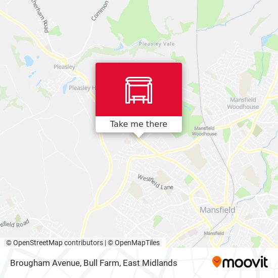 Brougham Avenue, Bull Farm map