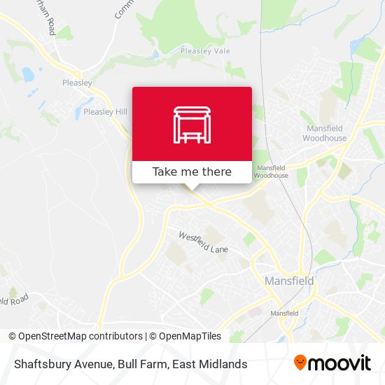 Shaftsbury Avenue, Bull Farm map