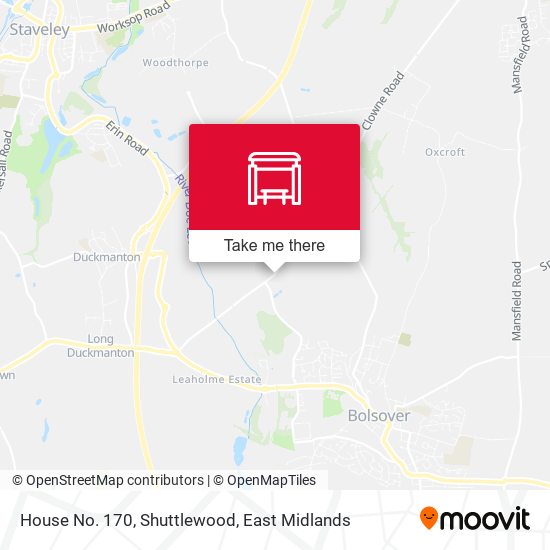 House No. 170, Shuttlewood map