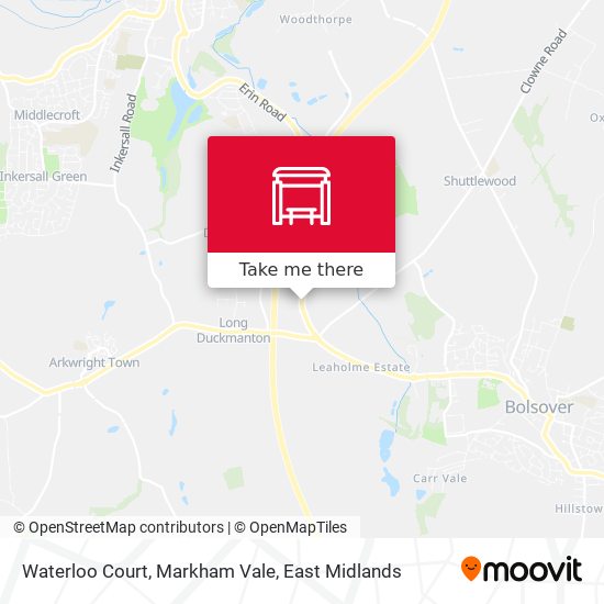 Waterloo Court, Markham Vale map