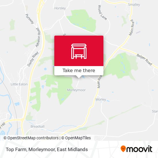 Top Farm, Morleymoor map