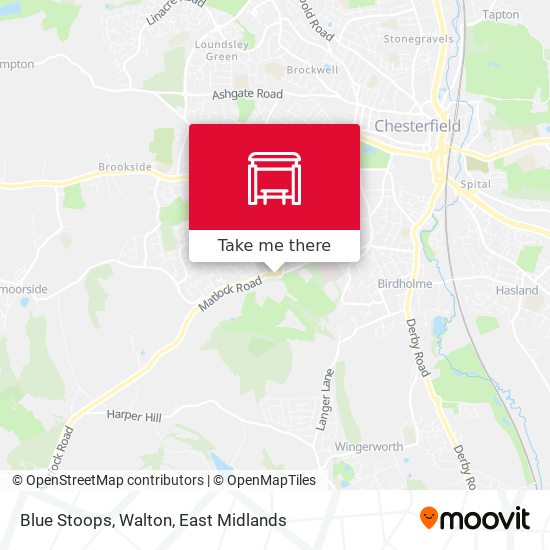 Blue Stoops, Walton map