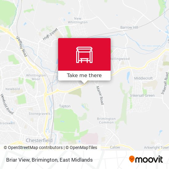 Briar View, Brimington map