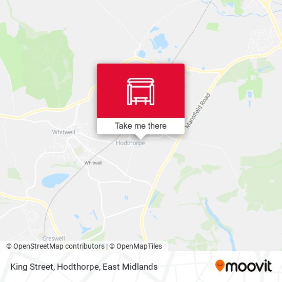 King Street, Hodthorpe map