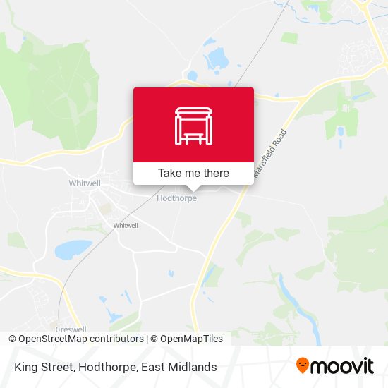 King Street, Hodthorpe map