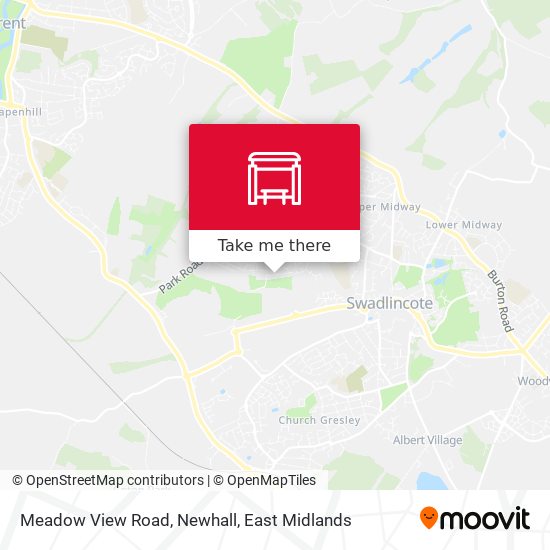 Meadow View Road, Newhall map