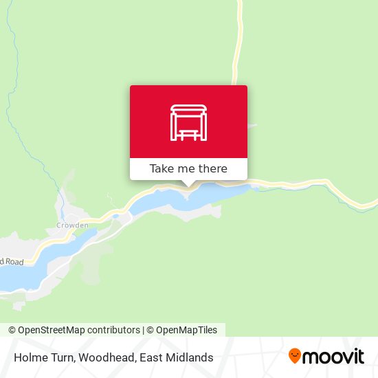 Holme Turn, Woodhead map