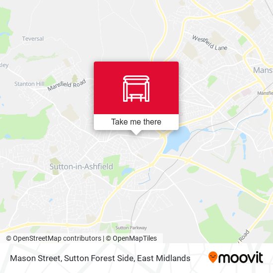 Mason Street, Sutton Forest Side map