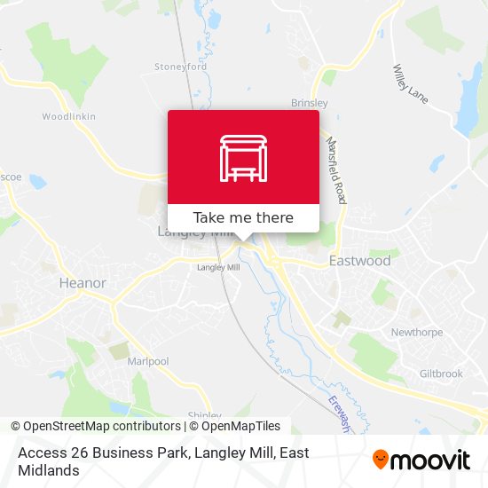 Access 26 Business Park, Langley Mill map