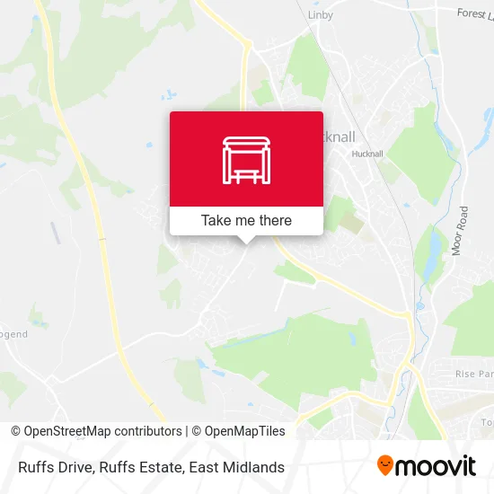 Ruffs Drive, Ruffs Estate map