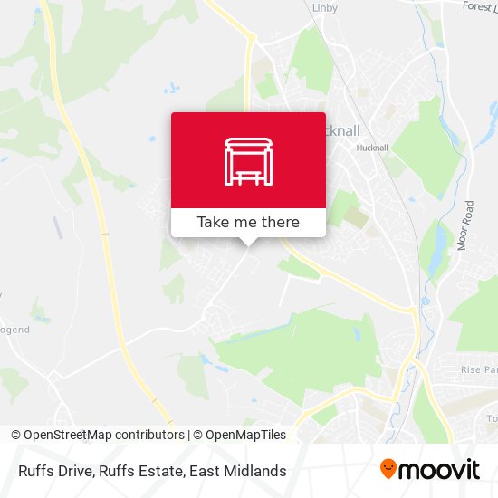 Ruffs Drive, Ruffs Estate map