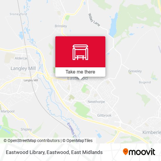 Eastwood Library, Eastwood map