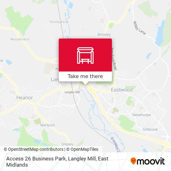 Access 26 Business Park, Langley Mill map