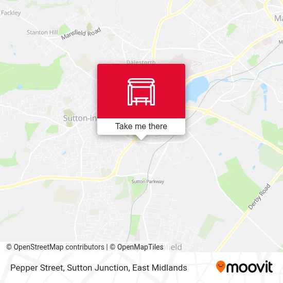 Pepper Street, Sutton Junction map