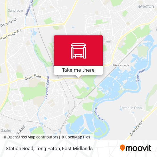 Station Road, Long Eaton map