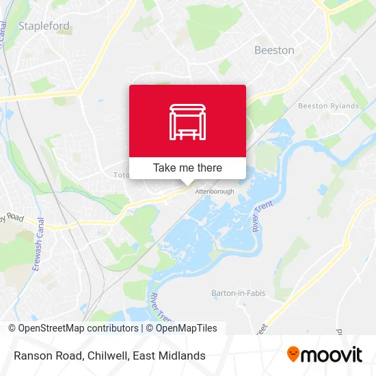 Ranson Road, Chilwell map