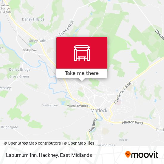 Laburnum Inn, Hackney map