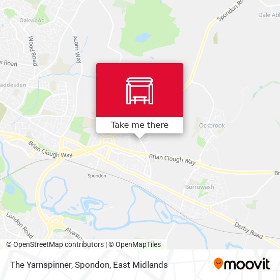 The Yarnspinner, Spondon map