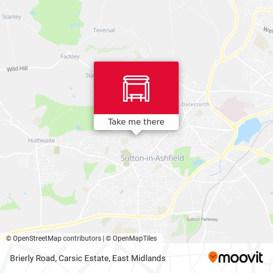 Brierly Road, Carsic Estate map