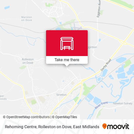 Rehoming Centre, Rolleston on Dove map