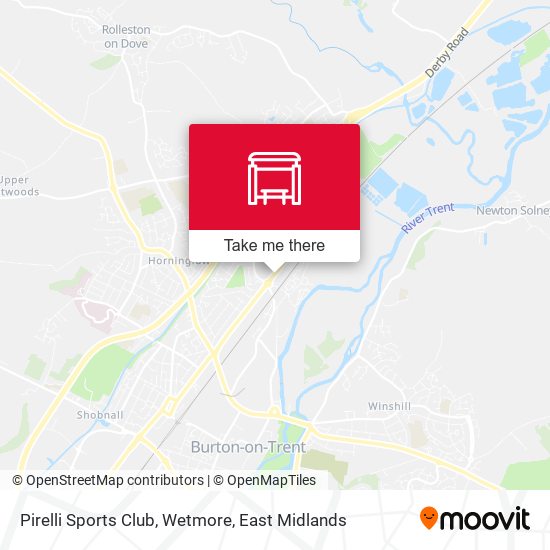 Pirelli Sports Club, Wetmore map