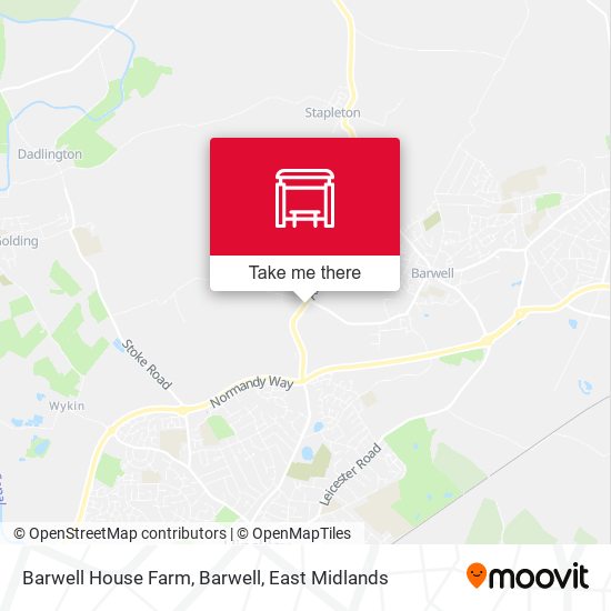 Barwell House Farm, Barwell map