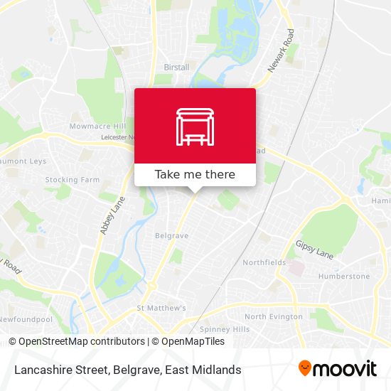 Lancashire Street, Belgrave map