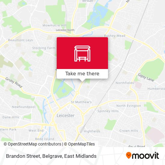 Brandon Street, Belgrave map