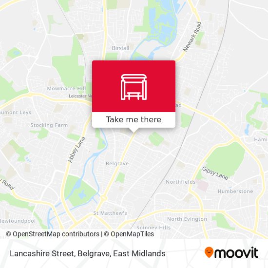 Lancashire Street, Belgrave map