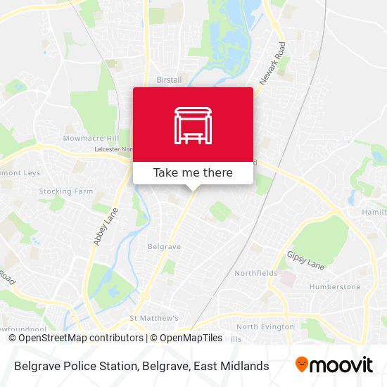 Belgrave Police Station, Belgrave map