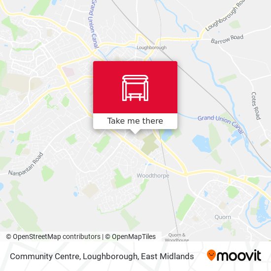 Community Centre, Loughborough map