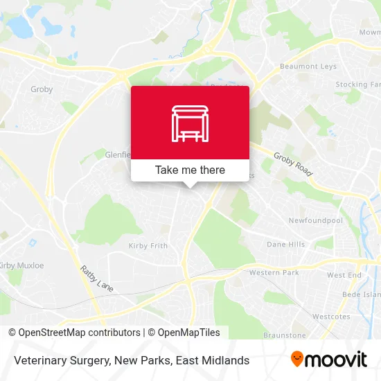 Veterinary Surgery, New Parks map