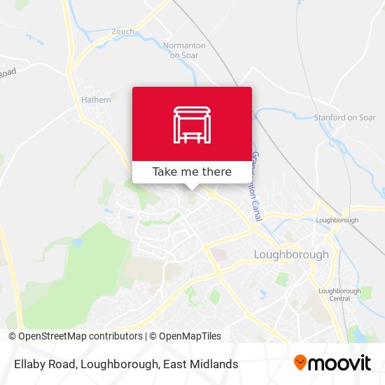 Ellaby Road, Loughborough map