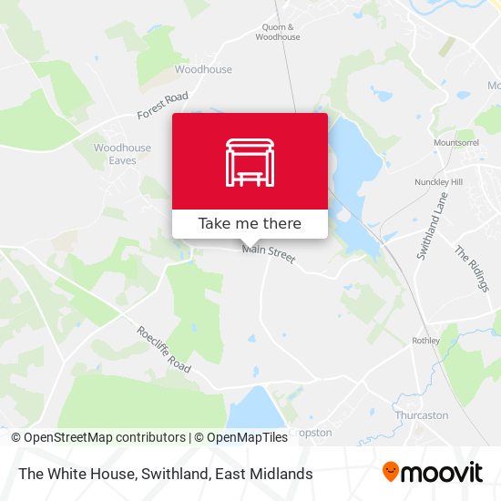 The White House, Swithland map