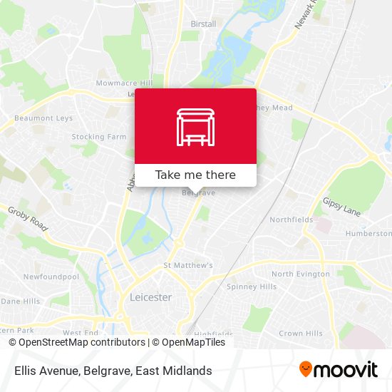 Ellis Avenue, Belgrave map