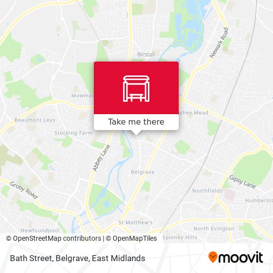 Bath Street, Belgrave map