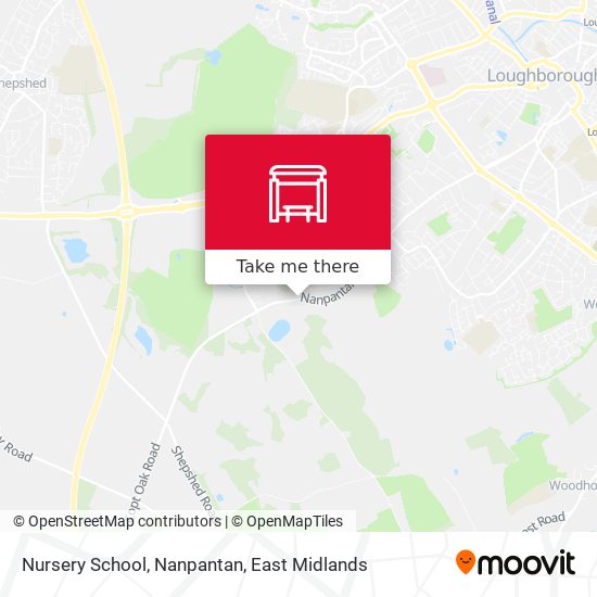 Nursery School, Nanpantan map