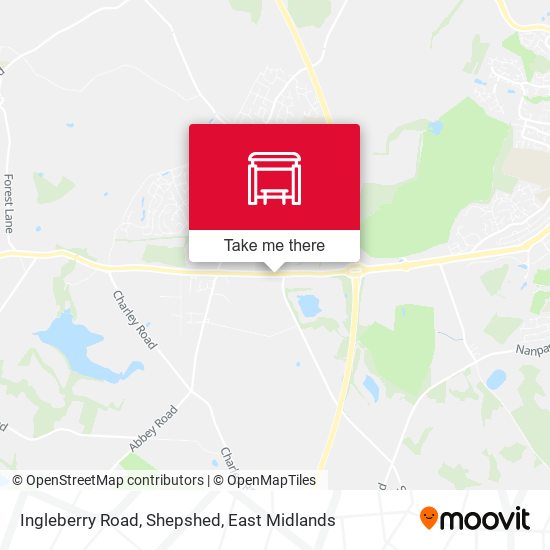 Ingleberry Road, Shepshed map