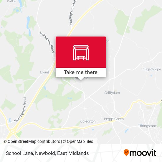 School Lane, Newbold map