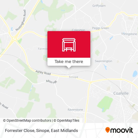 Forrester Close, Sinope map