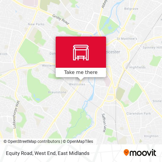 Equity Road, West End map