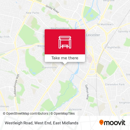 Westleigh Road, West End map