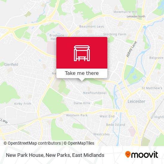 New Park House, New Parks map