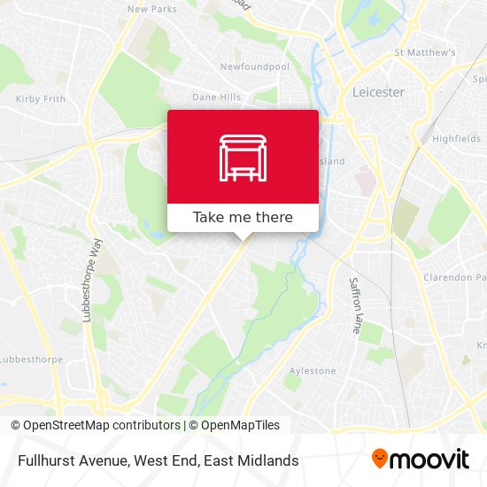 Fullhurst Avenue, West End map