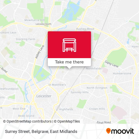 Surrey Street, Belgrave map