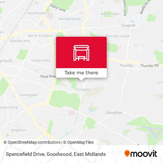 Spencefield Drive, Goodwood map